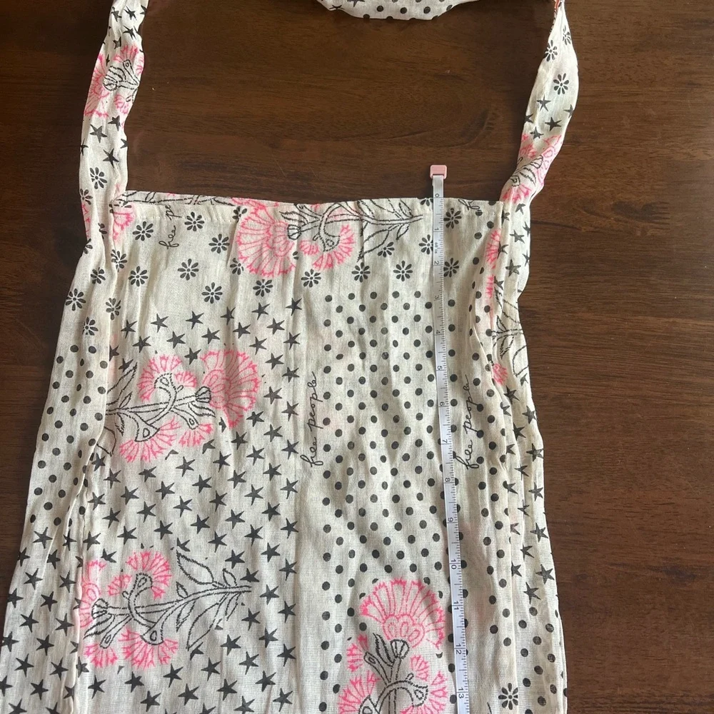 Free People Boho Floral Star Tote Chic, Lightweight & Eco-Friendly